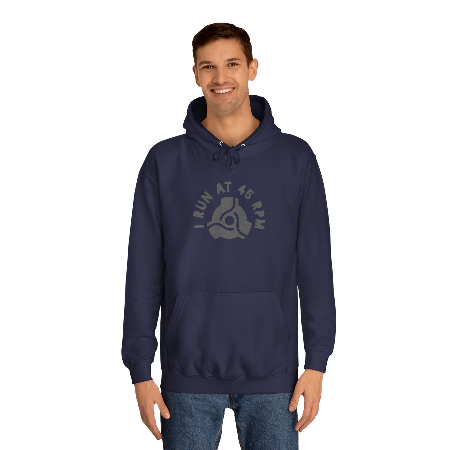 I Run At 45 RPM Unisex Music Hoodie