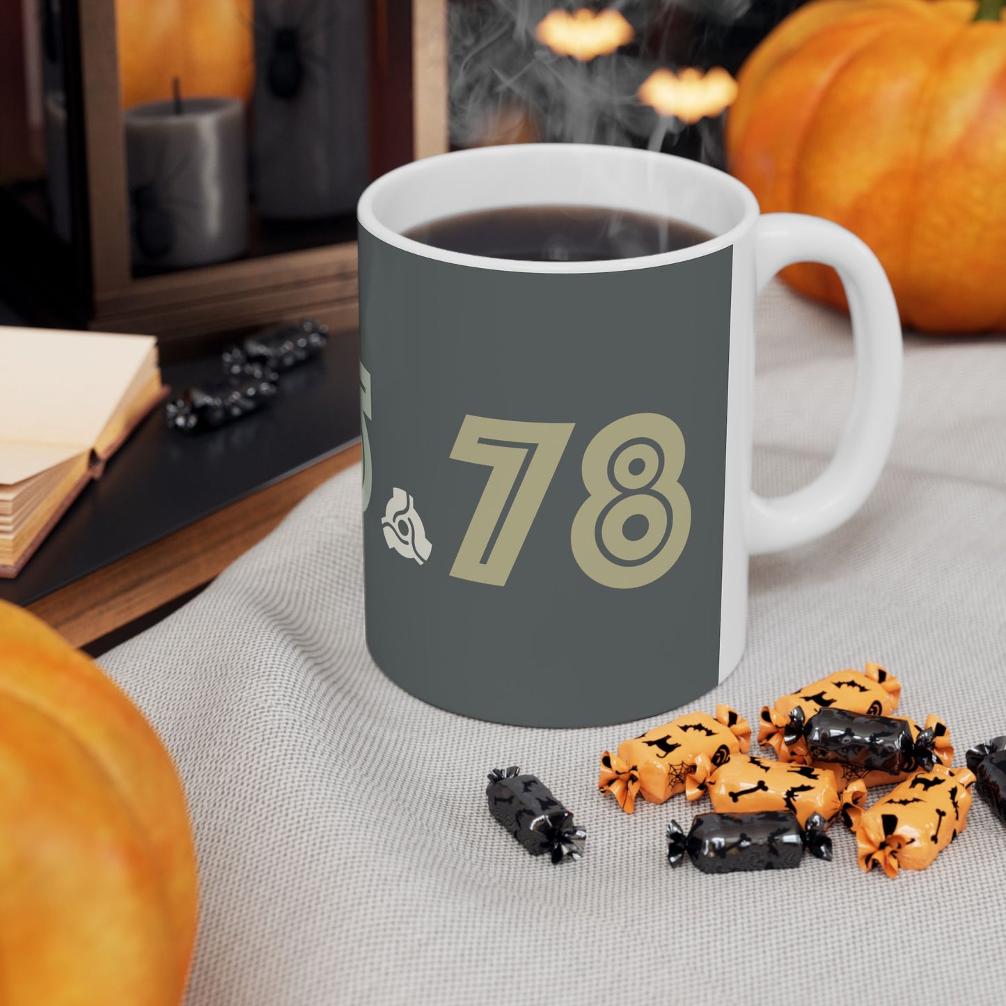 33 - 45 - 78 Ceramic Mug - Unique Coffee Cup for Music Fans