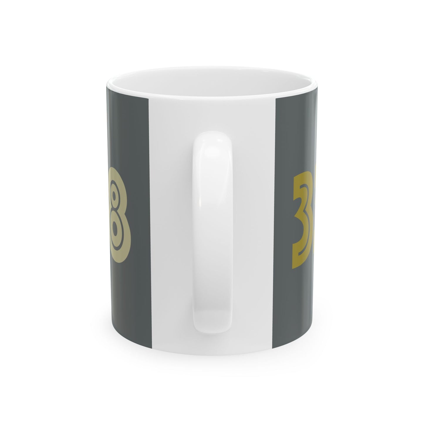 33 - 45 - 78 Ceramic Mug - Unique Coffee Cup for Music Fans