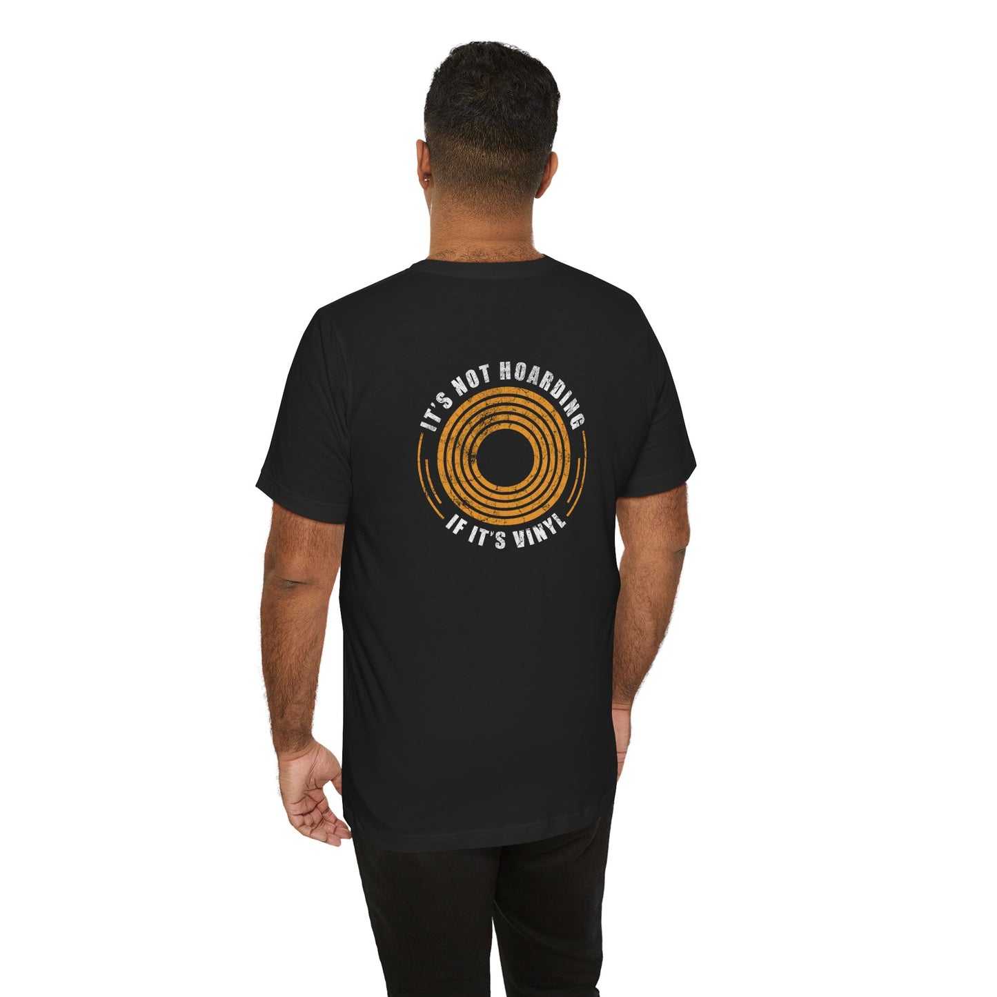 "It's Not Hoarding if it's Vinyl" Unisex Music T-Shirt