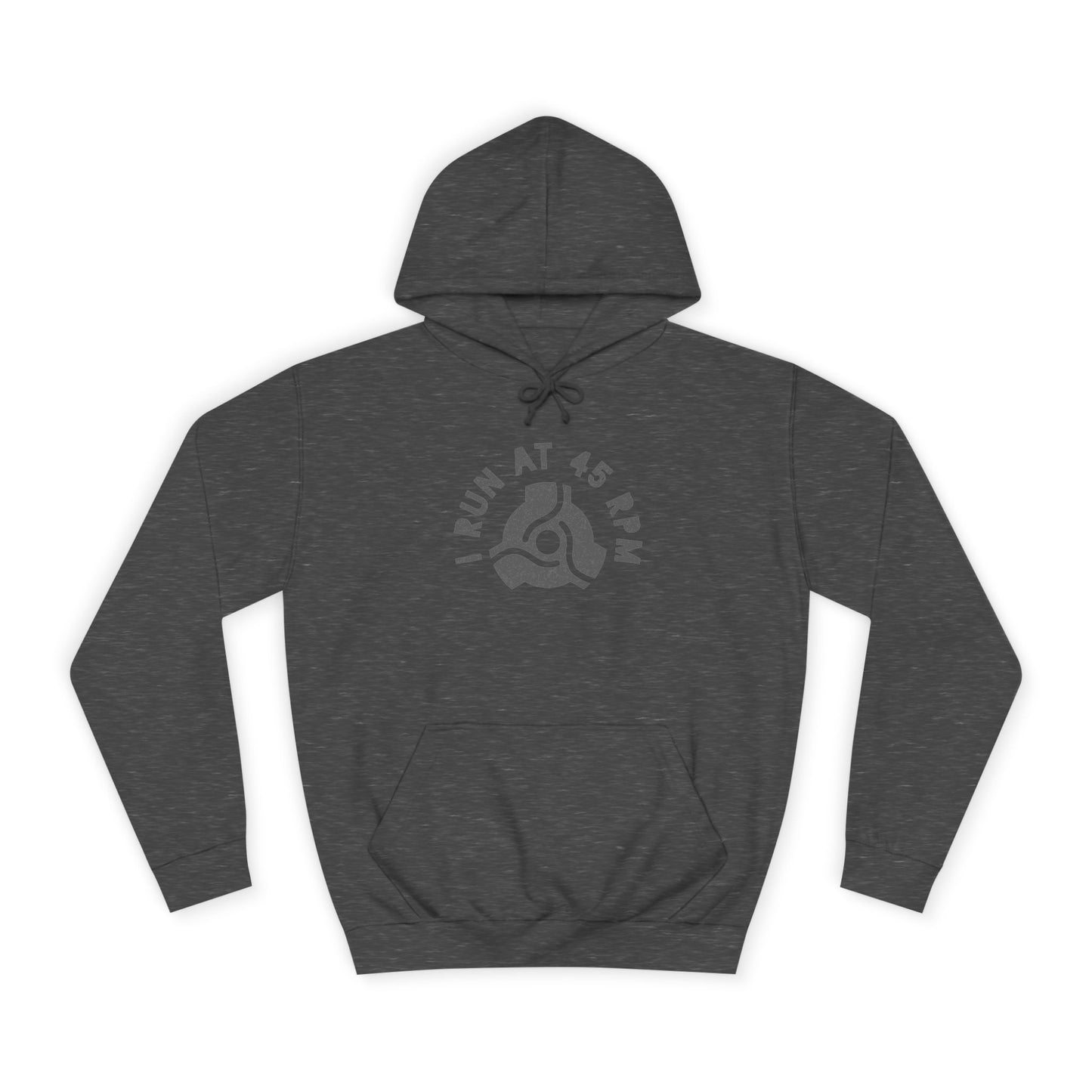 I Run At 45 RPM Unisex Music Hoodie