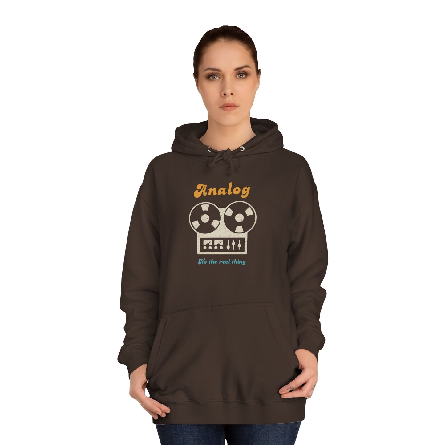 Analog. It's The "REEL" Thing Unisex Hoodie